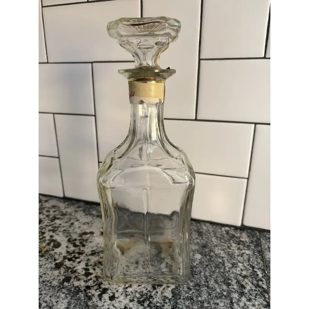 VTG Colonial Old Fitzgerald Kentucky Straight Bourbon Whiskey Decanter Bottle